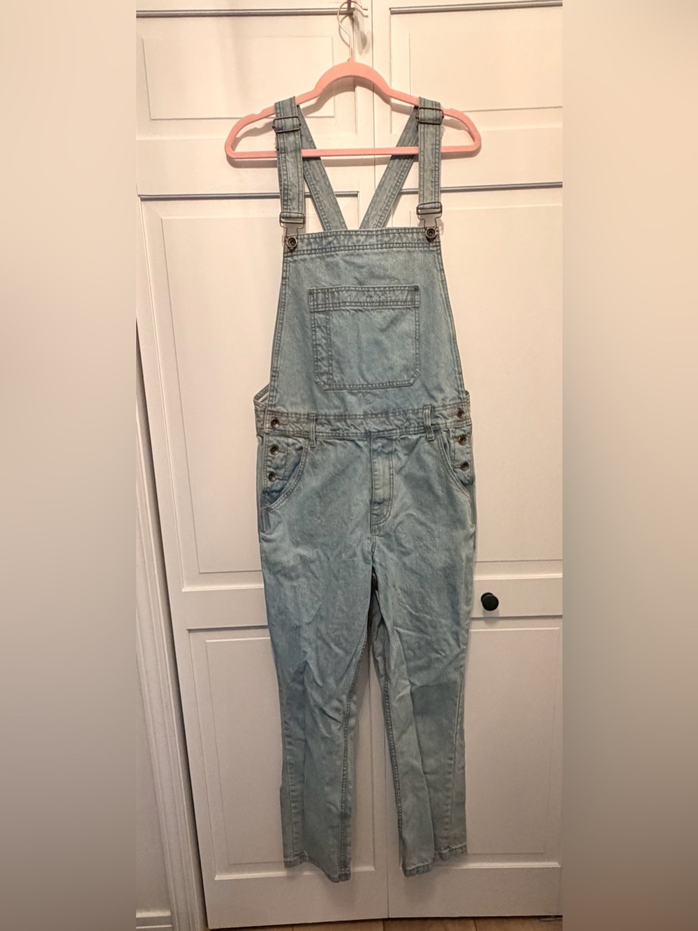 BDG Urban Outfitters Light Blue Denim Overalls 32W